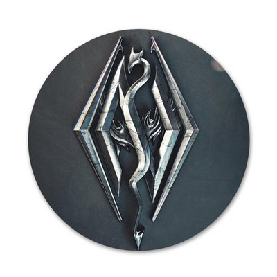 Skyrim logo značka broš igla dodaci za odjeću ruksak ukras dar