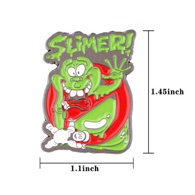 AD1664 Halloween Horror emajlirane igle Broš za odjeću Igle za revere Cool značke na ruksaku Ukrasni nakit Dodaci Pokloni