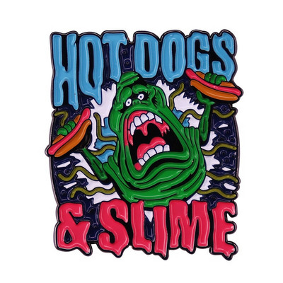 AD1664 Halloween Horror emajlirane igle Broš za odjeću Igle za revere Cool značke na ruksaku Ukrasni nakit Dodaci Pokloni