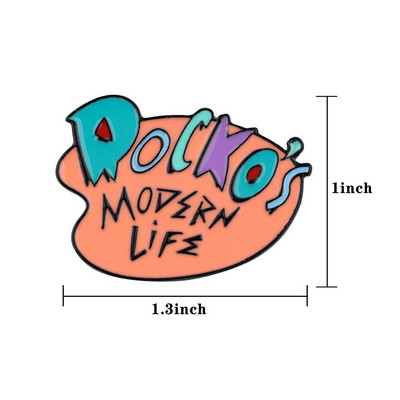 DB830 Ghost Mom multikas naljakas koer metallist pross nööpnõelad teksajaki nööpnõelad ehete kaunistusmärk riiete jaoks.