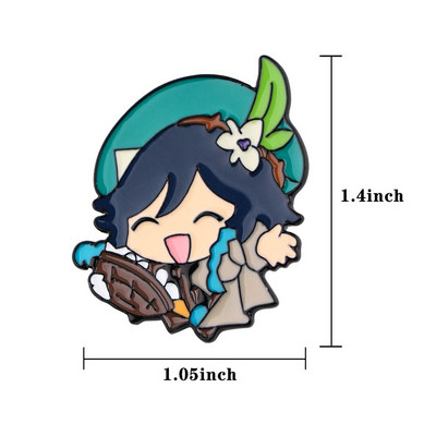 DB830 Ghost Mom multikas naljakas koer metallist pross nööpnõelad teksajaki nööpnõelad ehete kaunistusmärk riiete jaoks.