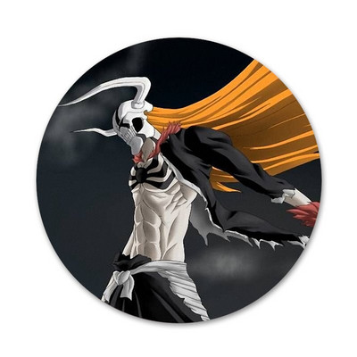 58 mm valgendaja ichigo õõnesmask armas märk Pross Pin Aksessuaarid riietele Seljakoti kaunistus kingitus