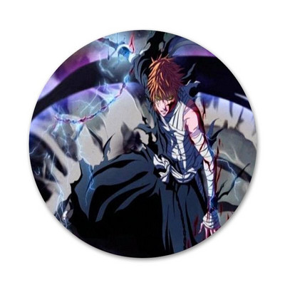 58 mm valgendaja ichigo õõnesmask armas märk Pross Pin Aksessuaarid riietele Seljakoti kaunistus kingitus