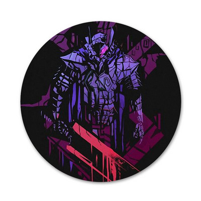 58 mm Berserk Guts Anime ženklelis Sagės Smeigtukai Drabužių priedai Kuprinės papuošimo dovana
