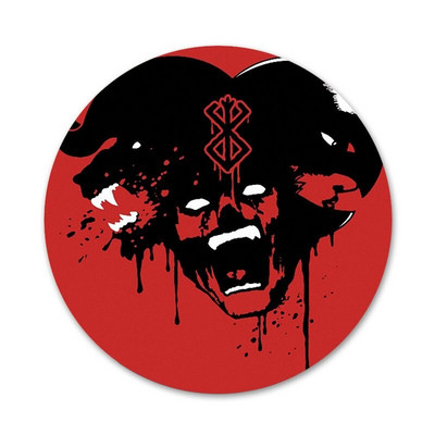 58 mm Berserk Guts Anime ženklelis Sagės Smeigtukai Drabužių priedai Kuprinės papuošimo dovana
