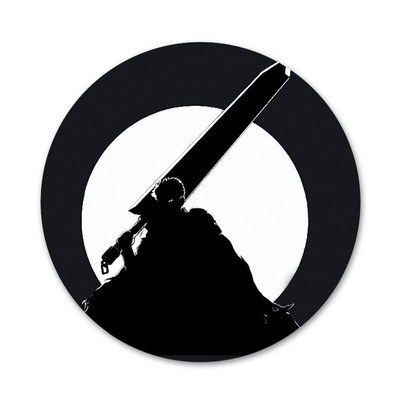 58 mm Berserk Guts Anime ženklelis Sagės Smeigtukai Drabužių priedai Kuprinės papuošimo dovana