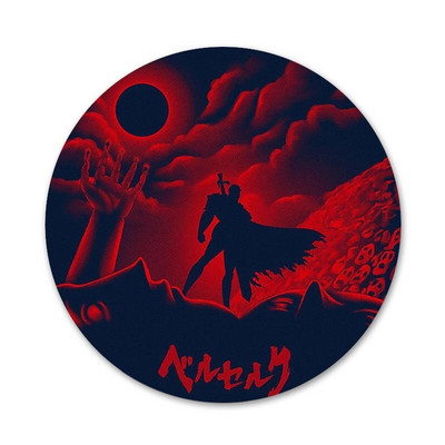 58 mm Berserk Guts Anime ženklelis Sagės Smeigtukai Drabužių priedai Kuprinės papuošimo dovana