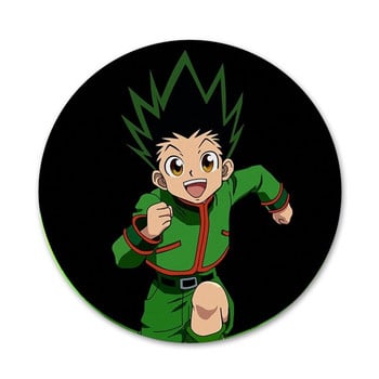 Hunter X Hunter Аниме карикатура Значка Брошка Аксесоари за игли за дрехи Раница Декорация подарък 58 мм