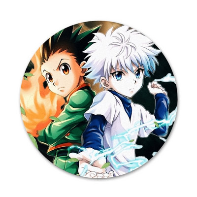 Hunter X Hunter Anime multifilm Märk Pross Nõel Aksessuaarid Riietele Seljakott Kaunistuseks kingitus 58mm
