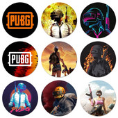 PUBG igre Umjetničke ikone Pribadače Dekoracija znački Broševi Metalne značke za odjeću Dekoracija ruksaka 58 mm