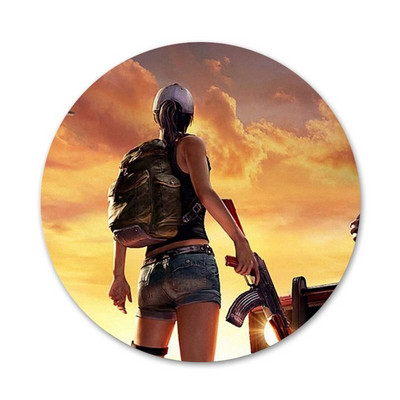 PUBG igre Umjetničke ikone Pribadače Dekoracija znački Broševi Metalne značke za odjeću Dekoracija ruksaka 58 mm