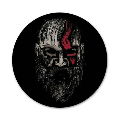 Νέα άφιξη Αξεσουάρ καρφίτσας καρφίτσας σήματος God of War για Ρούχα Δώρο Δώρο Σακίδιο πλάτης