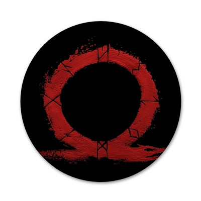 Νέα άφιξη Αξεσουάρ καρφίτσας καρφίτσας σήματος God of War για Ρούχα Δώρο Δώρο Σακίδιο πλάτης