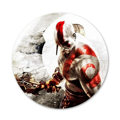 Νέα άφιξη Αξεσουάρ καρφίτσας καρφίτσας σήματος God of War για Ρούχα Δώρο Δώρο Σακίδιο πλάτης