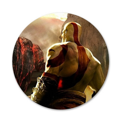 Νέα άφιξη Αξεσουάρ καρφίτσας καρφίτσας σήματος God of War για Ρούχα Δώρο Δώρο Σακίδιο πλάτης