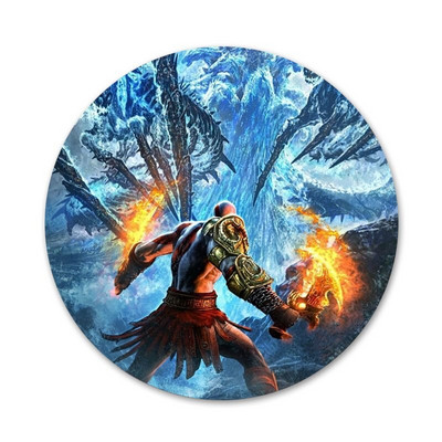 Νέα άφιξη Αξεσουάρ καρφίτσας καρφίτσας σήματος God of War για Ρούχα Δώρο Δώρο Σακίδιο πλάτης