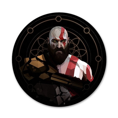 Νέα άφιξη Αξεσουάρ καρφίτσας καρφίτσας σήματος God of War για Ρούχα Δώρο Δώρο Σακίδιο πλάτης