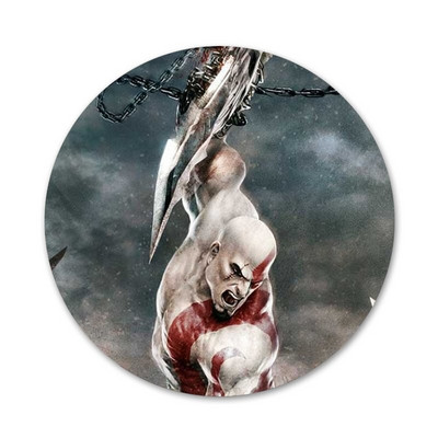 Νέα άφιξη Αξεσουάρ καρφίτσας καρφίτσας σήματος God of War για Ρούχα Δώρο Δώρο Σακίδιο πλάτης