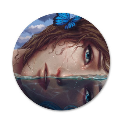 58 mm Life Is Strange Nevjerojatan pejzaž Značka Broš Igla Dodaci za odjeću Ruksak Dekoracija poklon