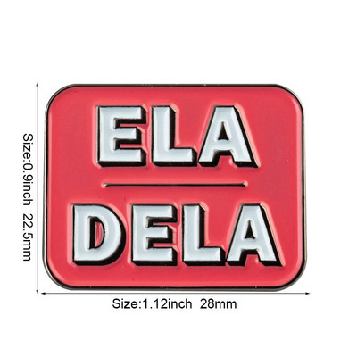 Oni Oni Ona Ona On Njemu TO je Metalna značka po narudžbi Igla za rever Značka zastavice Broš Igle Značke