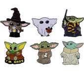 AD1303 Filmska figura Emajlirana pribadača Filmski broševi Značka za kavu za rever Crtani bedž za torbu, ruksake Dekoracija Nakit Dodaci