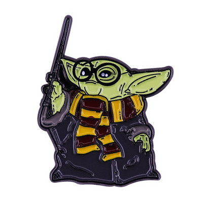 AD1303 Filmska figura Emajlirana pribadača Filmski broševi Značka za kavu za rever Crtani bedž za torbu, ruksake Dekoracija Nakit Dodaci