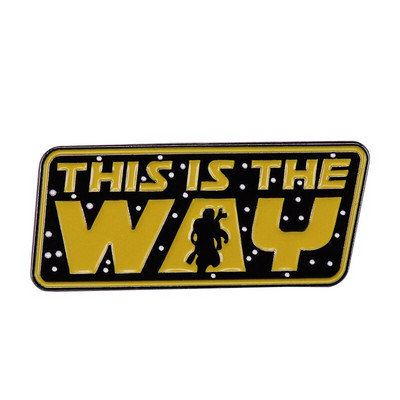 AD1303 Filmska figura Emajlirana pribadača Filmski broševi Značka za kavu za rever Crtani bedž za torbu, ruksake Dekoracija Nakit Dodaci