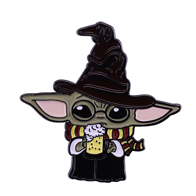 AD1303 Filmska figura Emajlirana pribadača Filmski broševi Značka za kavu za rever Crtani bedž za torbu, ruksake Dekoracija Nakit Dodaci