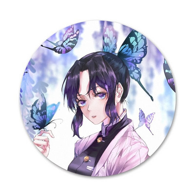 Shinobu Kocho Muichiro Tokito značka broš igla dodaci za odjeću ruksak ukras dar