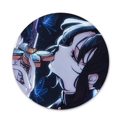 Shinobu Kocho Muichiro Tokito značka broš igla dodaci za odjeću ruksak ukras dar