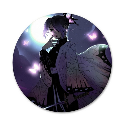 Shinobu Kocho Muichiro Tokito značka broš igla dodaci za odjeću ruksak ukras dar