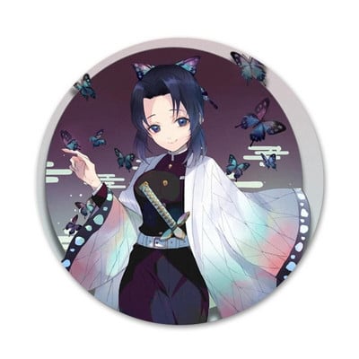 Shinobu Kocho Muichiro Tokito značka broš igla dodaci za odjeću ruksak ukras dar