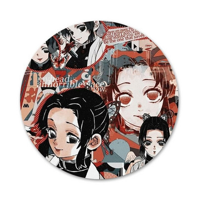 Shinobu Kocho Muichiro Tokito značka broš igla dodaci za odjeću ruksak ukras dar