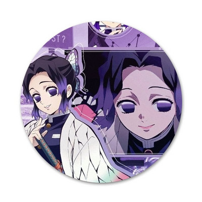 Shinobu Kocho Muichiro Tokito značka broš igla dodaci za odjeću ruksak ukras dar