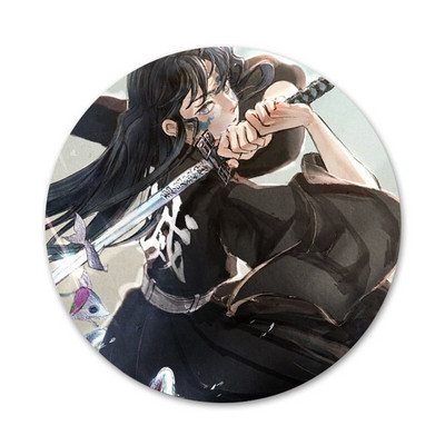 Shinobu Kocho Muichiro Tokito značka broš igla dodaci za odjeću ruksak ukras dar