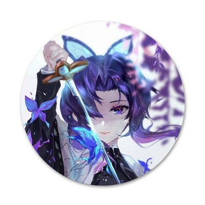 Shinobu Kocho Muichiro Tokito značka broš igla dodaci za odjeću ruksak ukras dar