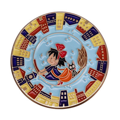 C1962 Mielas Gigi Kepėjas kietas emalio smeigtukas Animaciniai filmai Gyvūnų sagė Anime Kiki pristatymo paslaugos Kolekcionuojamas ženklelis Dovana