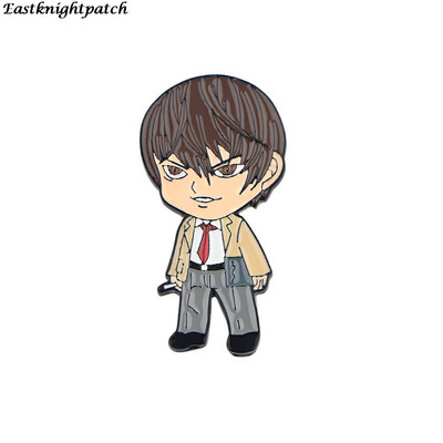 12 kom/lot E2644 Anime Smiješni par broševa s emajliranim iglama Zbirka metalnih znački za revere za ruksak za slatko dijete Nakit na poklon