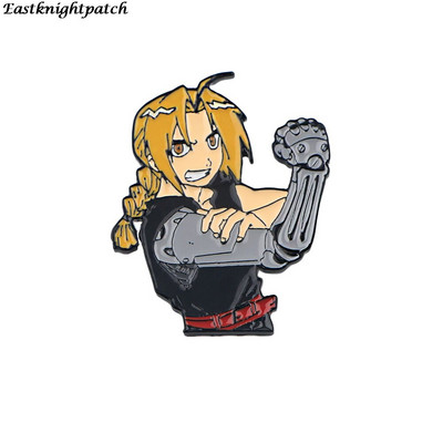 12 kom/lot E2644 Anime Smiješni par broševa s emajliranim iglama Zbirka metalnih znački za revere za ruksak za slatko dijete Nakit na poklon