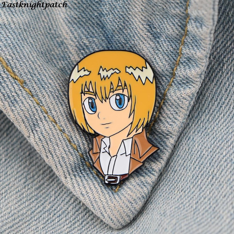 12 kom/lot E2644 Anime Smiješni par broševa s emajliranim iglama Zbirka metalnih znački za revere za ruksak za slatko dijete Nakit na poklon