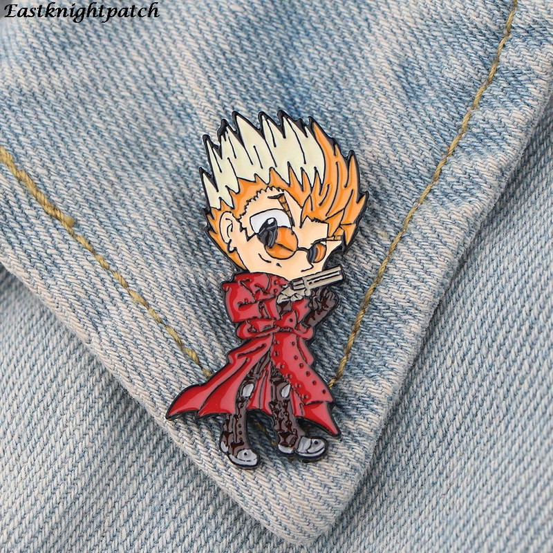 12 kom/lot E2644 Anime Smiješni par broševa s emajliranim iglama Zbirka metalnih znački za revere za ruksak za slatko dijete Nakit na poklon
