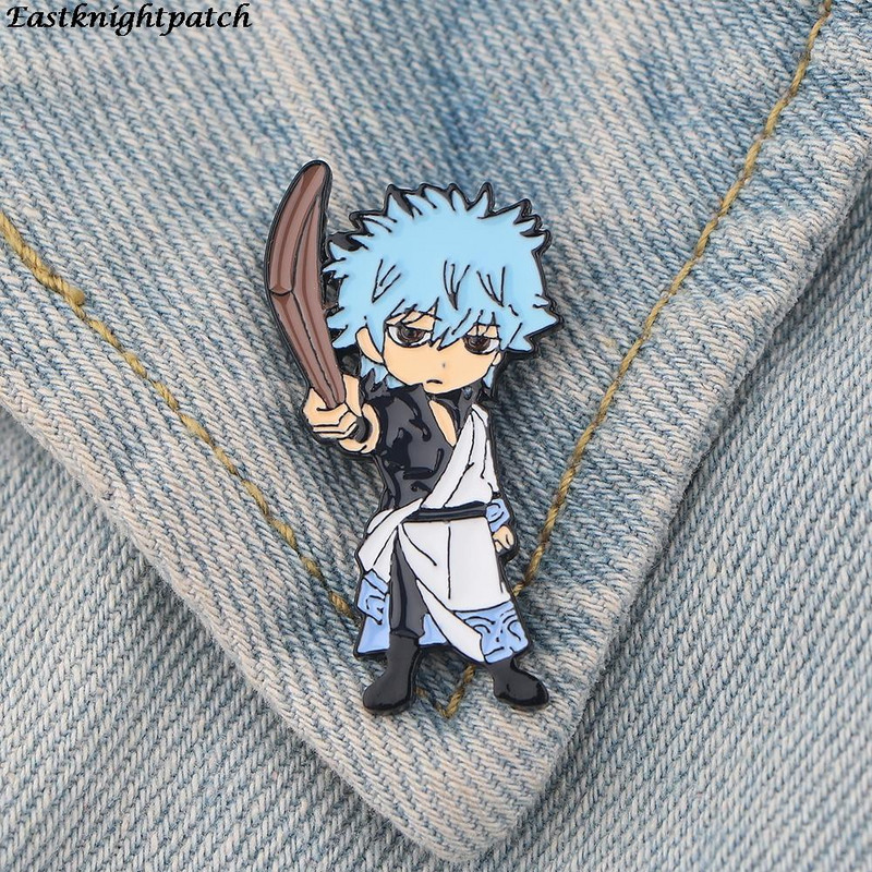 12 kom/lot E2644 Anime Smiješni par broševa s emajliranim iglama Zbirka metalnih znački za revere za ruksak za slatko dijete Nakit na poklon