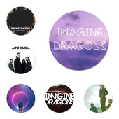 Imagine Dragons Badge Sagės Smeigtukai Priedai drabužiams Kuprinės dekoravimo dovana