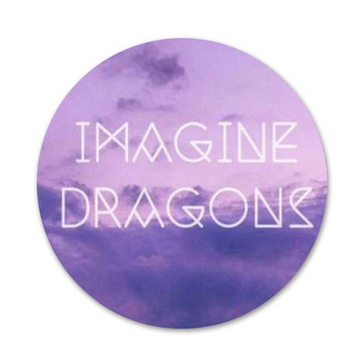 Imagine Dragons Badge Sagės Smeigtukai Priedai drabužiams Kuprinės dekoravimo dovana