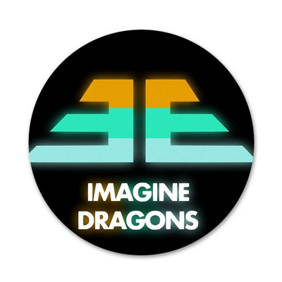 Imagine Dragons Badge Sagės Smeigtukai Priedai drabužiams Kuprinės dekoravimo dovana