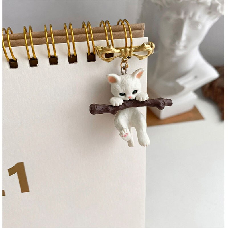 Jednodijelni slatki mačji broš Emajlirana igla Smiješne igle za značke Metalni broševi Zanimljive značke za ruksak