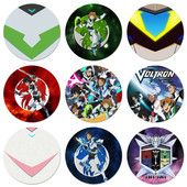 Voltron Legendar Apărător Leu Icoane Ace Insignă Decorare Broșe Insigne metalice pentru haine Rucsac Decor