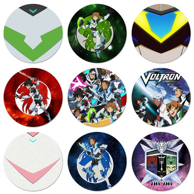 Voltron Legendary Defender Lion Icons Pins Διακοσμητικό σήμα Καρφίτσες Μεταλλικές κονκάρδες για ρούχα Διακόσμηση σακιδίου πλάτης