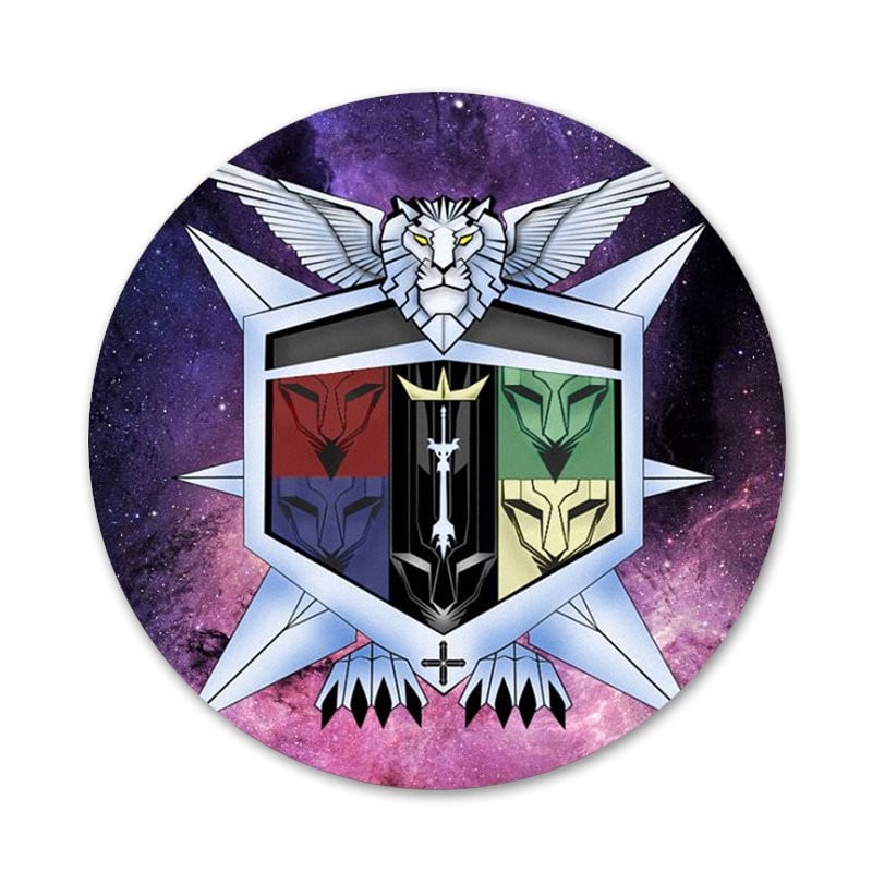 Voltron Legendar Apărător Leu Icoane Ace Insignă Decorare Broșe Insigne metalice pentru haine Rucsac Decor