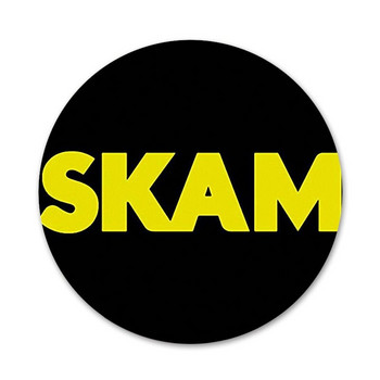 Norwegian Tv Skam Икони Щифтове Декорация на значки Брошки Метални значки за дрехи Декорация на раница